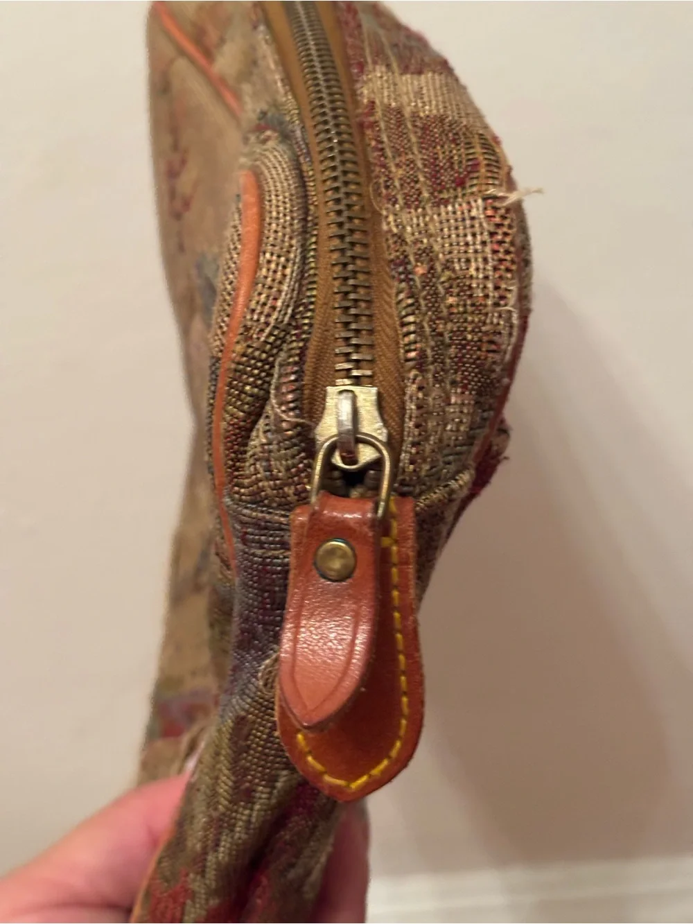 Vintage 1990s Ralph Lauren Weekender Tapestry Duffle Bag - Old Money Aesthetic